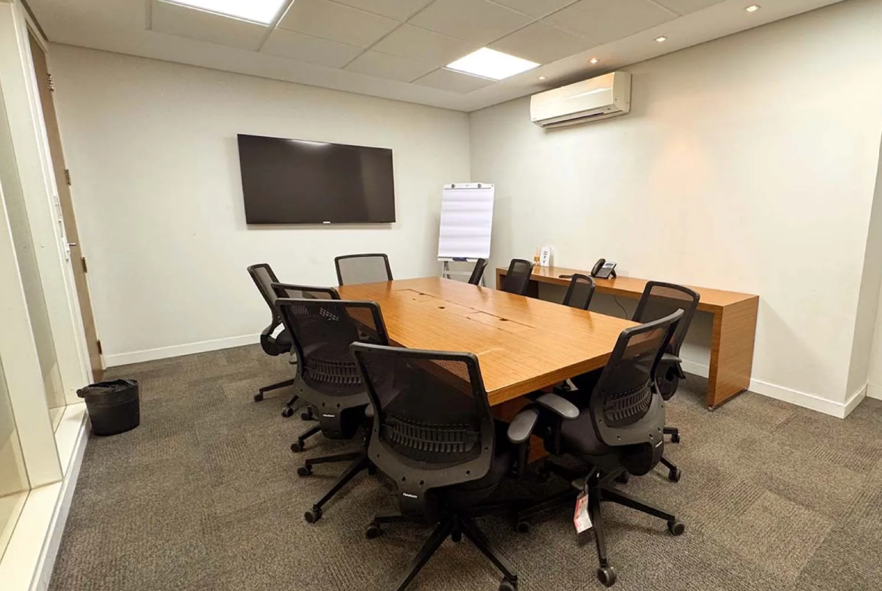Ambiente corporativo de reunião